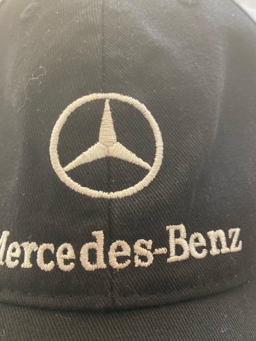 Mercedes-Benz of Smithtown Black Hat 100% Cotton Adjustable Cap One Size - Picture 2 of 7